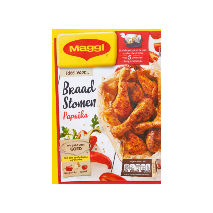 Maggi Braadstomen Paprika Zakje