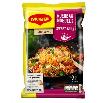 Maggi Roerbak noedel sweet chili