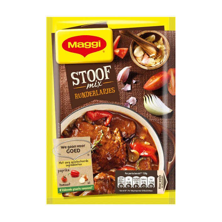 Maggi Stoofmix runderlapjes