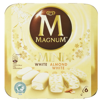Magnum IJs mini white & white almond