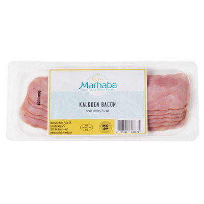 Marhaba Kalkoenbacon halal