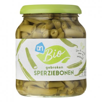 Huismerk Biologisch Sperziebonen