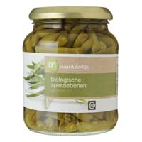 Huismerk Biologisch Sperziebonen