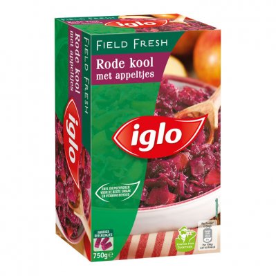 Iglo Rode kool met appeltjes