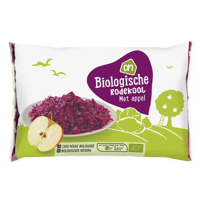 Huismerk Biologisch Biologische rodekool met appel