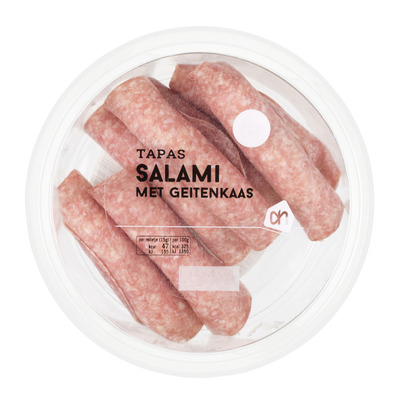 Huismerk Salami met geitenkaas