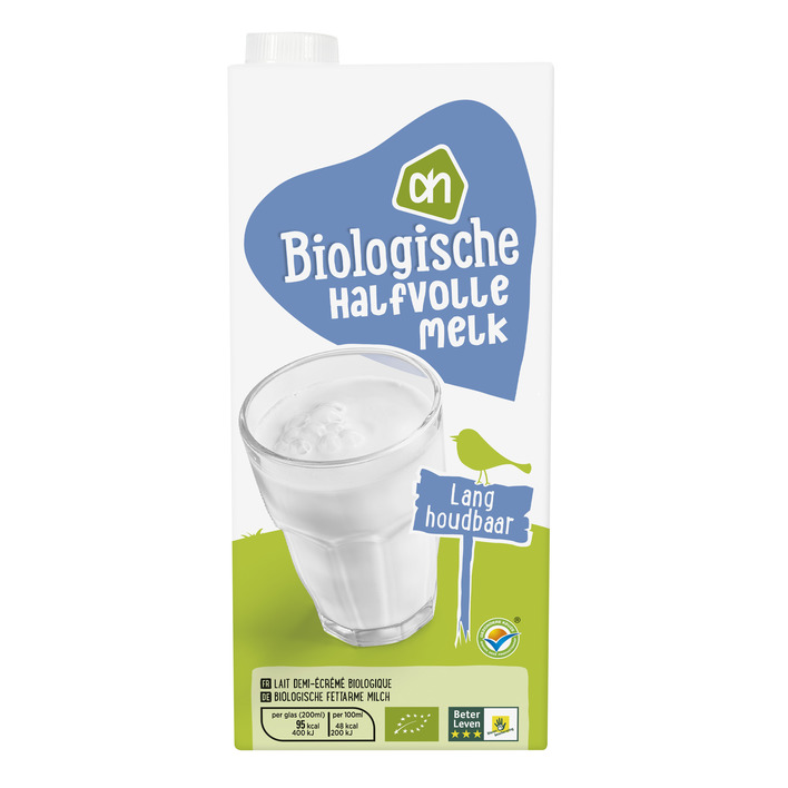 Huismerk Biologisch Halfvolle melk houdbaar