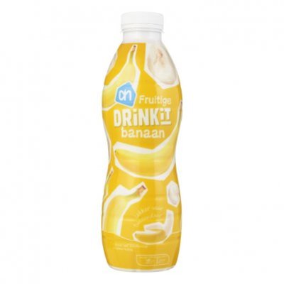 Huismerk Drink it yoghurt banaan
