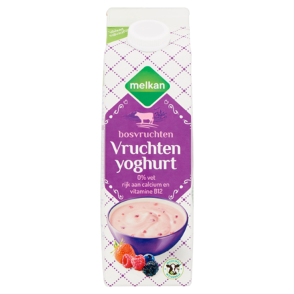 Huismerk Magere vruchtenyoghurt bosvruchten