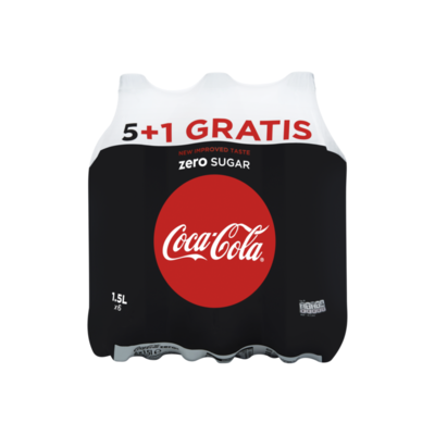 Coca-Cola Zero Sugar 5+1 Gratis