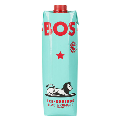 BOS Ice tea rooibos lime & ginger