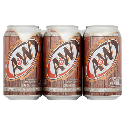 A&W Root Beer 3 x 355ml