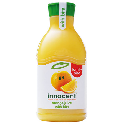 Innocent Orange juice with bits