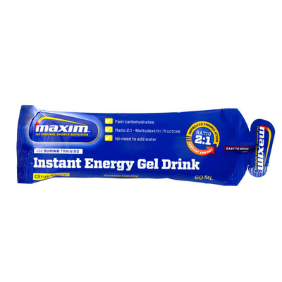 Maxim Instant energy gel drink citrus