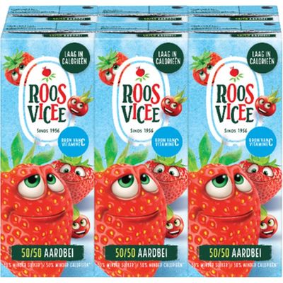 Roosvicee 50/50 kids aardbei