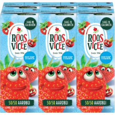 Roosvicee 50/50 kids aardbei