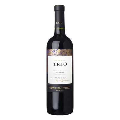Trio Merlot Carmenere Syrah Reserva