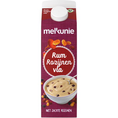 Melkunie Fruitvla rum-rozijnen
