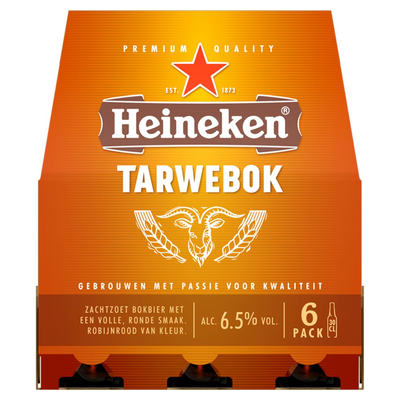 Heineken Tarwebok Bier Fles 6 x 30 cl