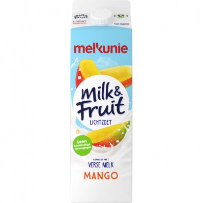 Melkunie Milk & fruit lichtzoet mango