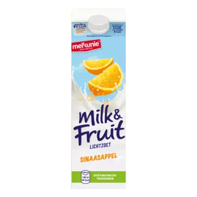 Melkunie Milk & Fruit Lichtzoet Sinaasappel
