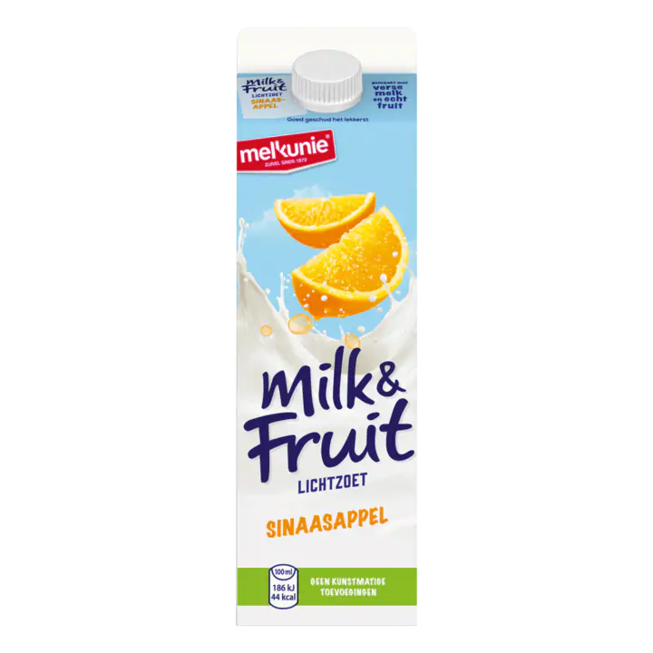 Melkunie Milk & Fruit Lichtzoet Sinaasappel
