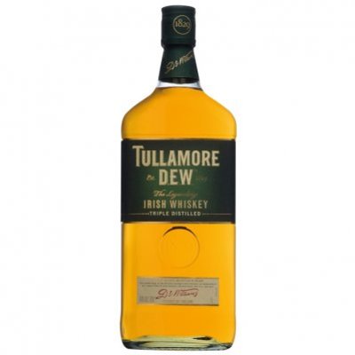 Tullamore Dew Irish whiskey