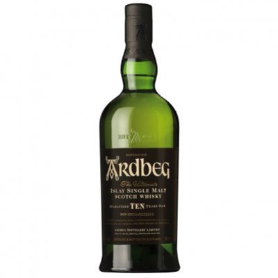 Ardbeg Islay single malt Scotch whisky 10 years