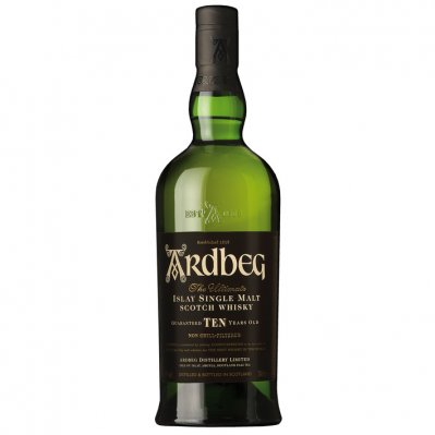 Ardbeg Islay single malt Scotch whisky 10 years