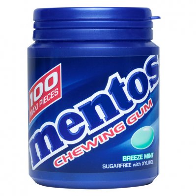 Mentos Gum Bottle breeze mint