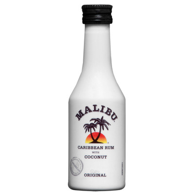 Malibu Caribbean rum coconut mini