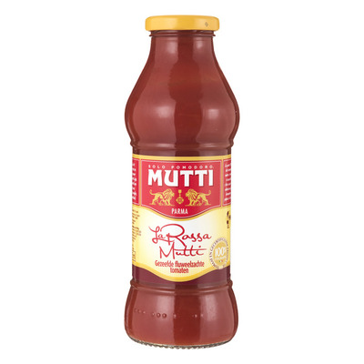 Mutti Passata gezeefde fluweelzachte tomaten