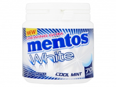 Mentos Gum white cool mint