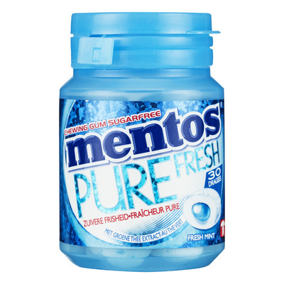 Mentos Gum Bottle pure fresh