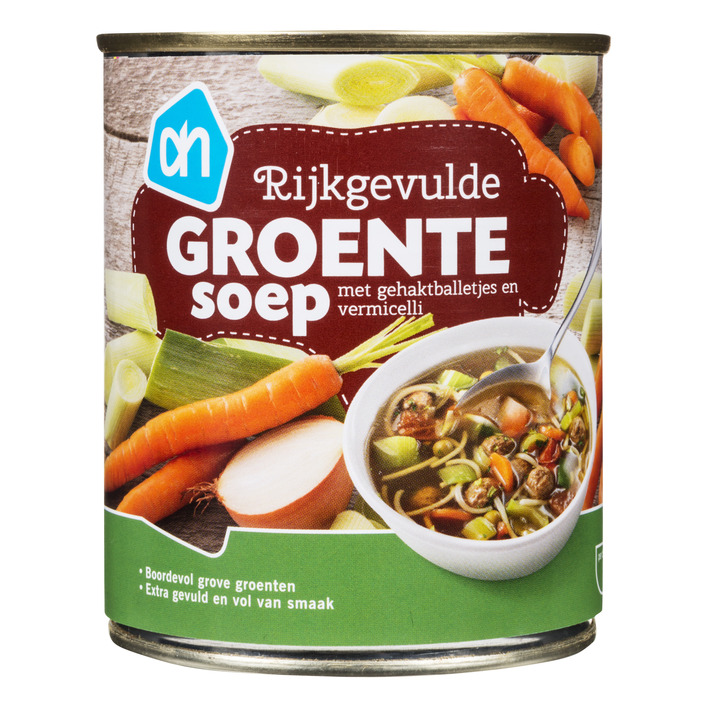 Huismerk Rijkgevulde groentesoep