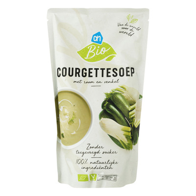 Huismerk Biologisch Courgettesoep in zak