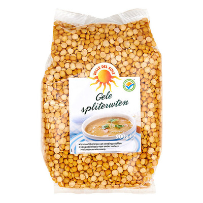 Valle del sole Gele spliterwten