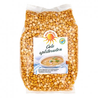 Valle del sole Gele spliterwten