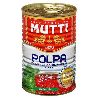 Mutti Polpa au basilic