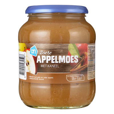 Huismerk Oma's appelmoes met kaneel