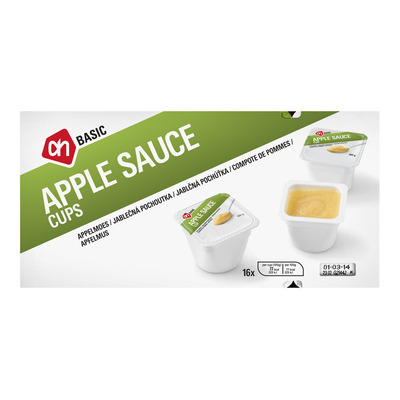 Budget Huismerk Appelmoes kuipjes