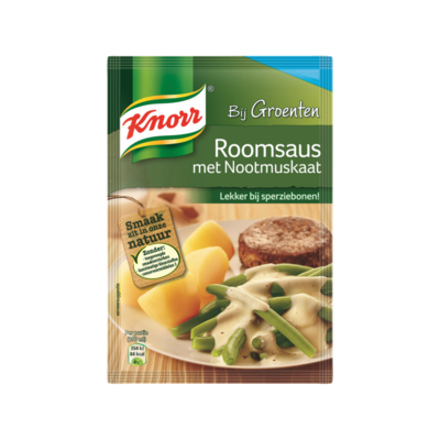 Knorr Mix Roomsaus met Nootmuskaat