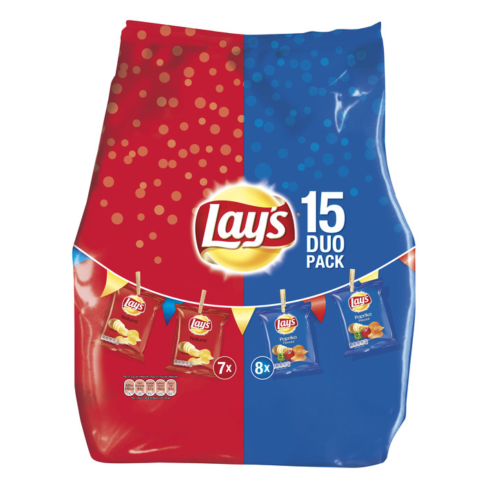 Lay's Duopack (naturel & paprika)