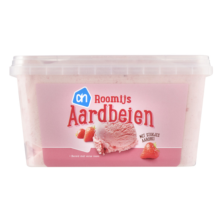 Huismerk Aardbei roomijs