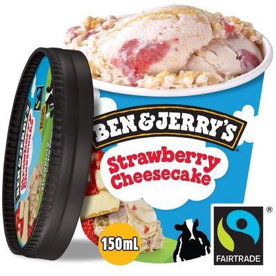 Ben & Jerry's Minicup Strawberry Cheesecake Ijs
