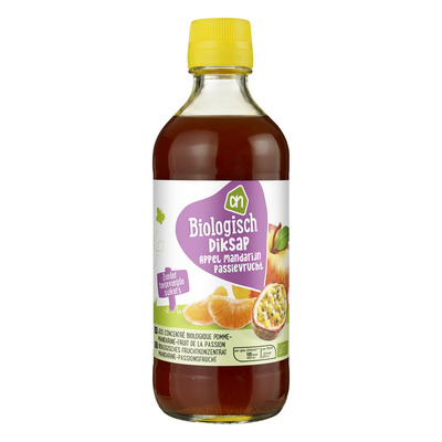 Huismerk Biologisch Diksap appel-mandarijn- passievrucht