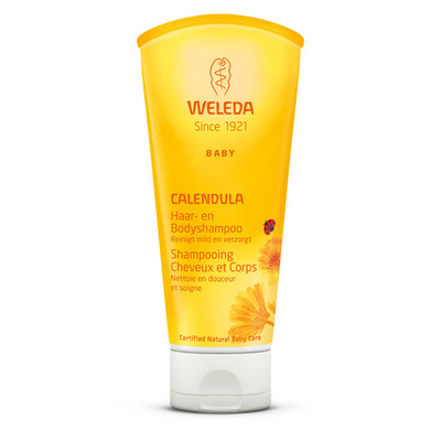 Weleda Baby calendula haar- en bodyshampoo