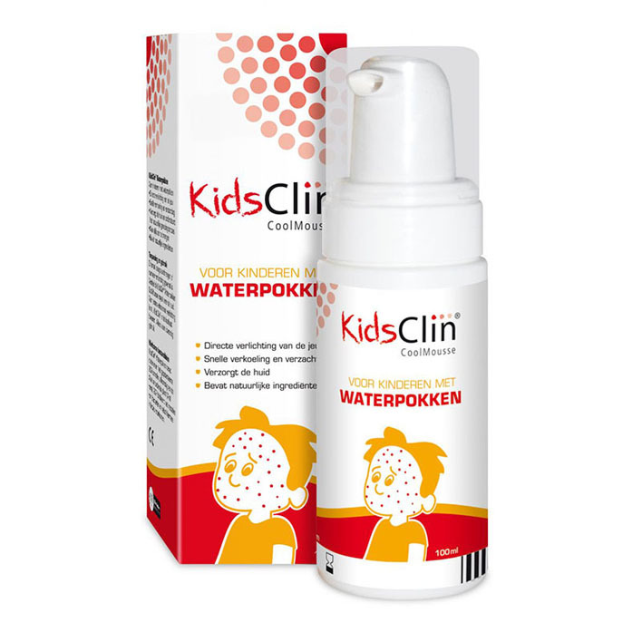 KidsClin Coolmousse voor kinderen met waterpokken
