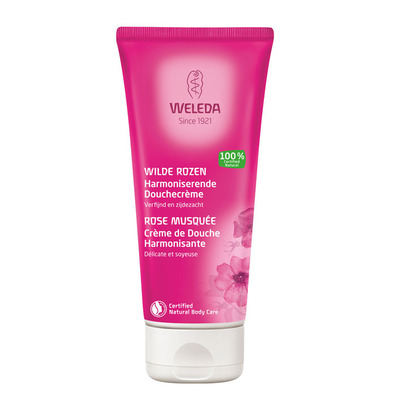 Weleda Wilde rozen harmoniserende douchecrème