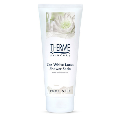 Therme Zen white lotus shower satin